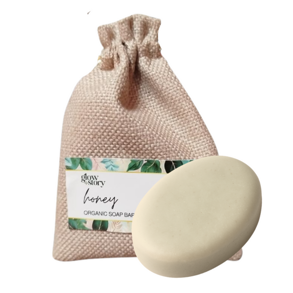 Glow story honey soap